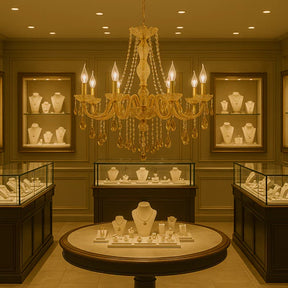 Lustre Cristallo Realle Gold