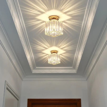 Luminária De Teto Cristal